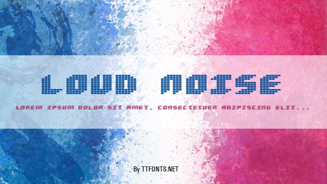 Loud noise example