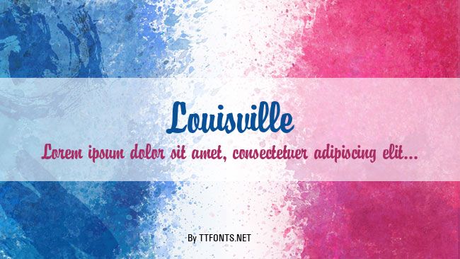 Louisville example