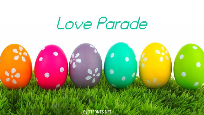 Love Parade example