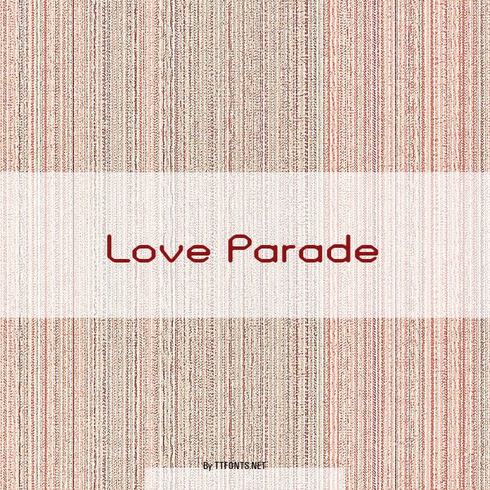 Love Parade example
