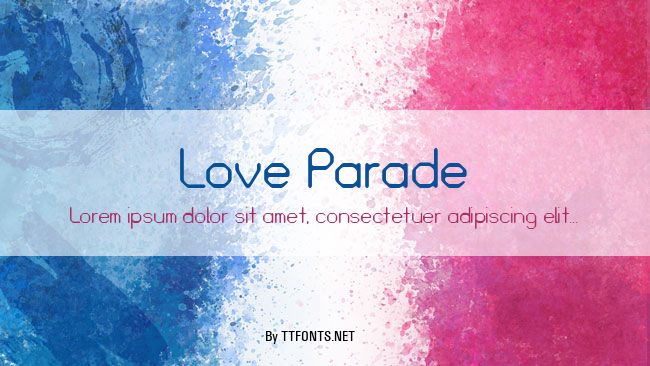 Love Parade example