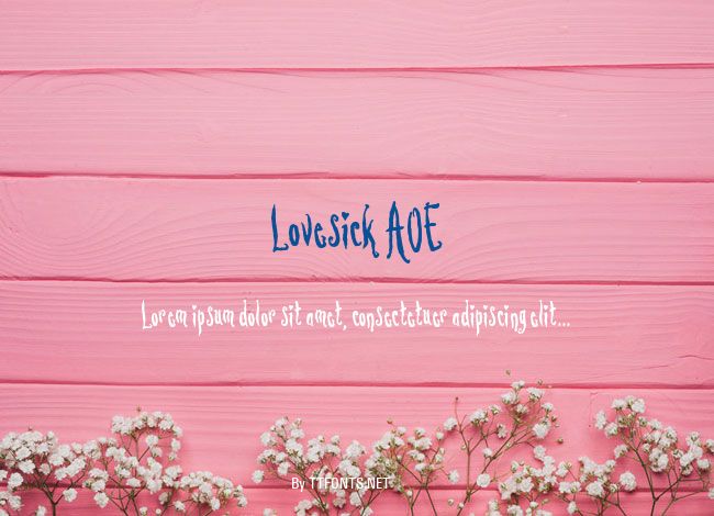 Lovesick AOE example