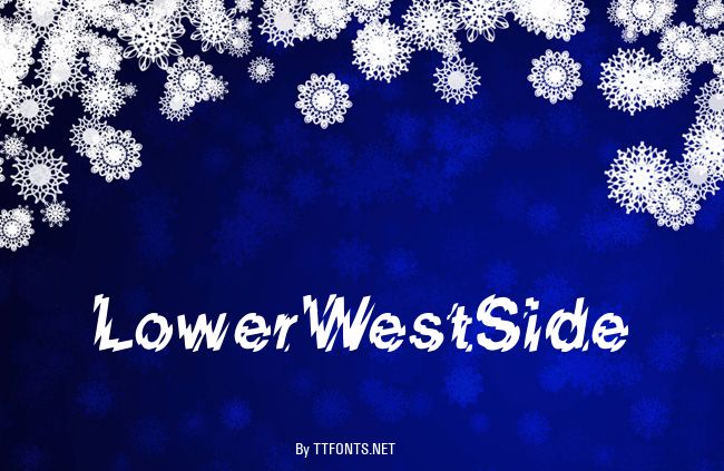 LowerWestSide example