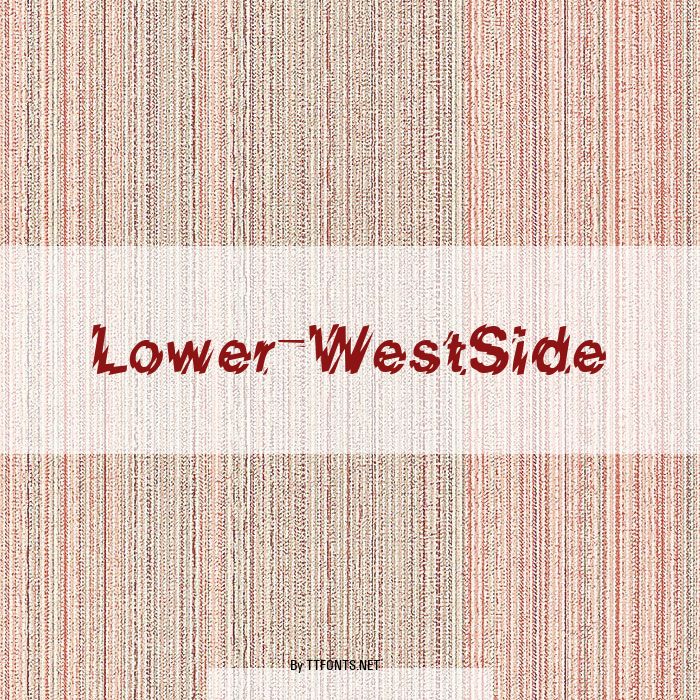Lower-WestSide example