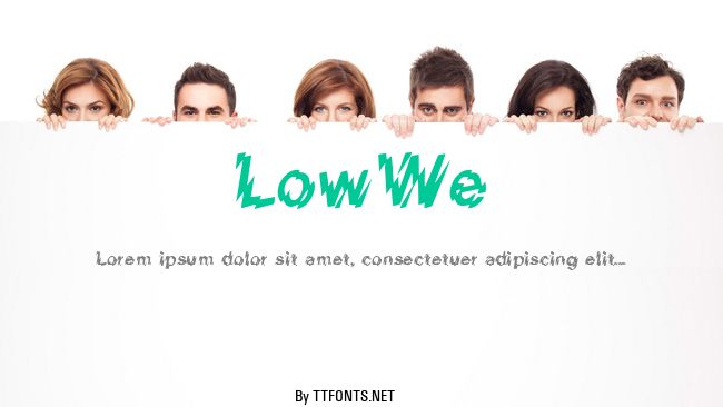 LowWe example