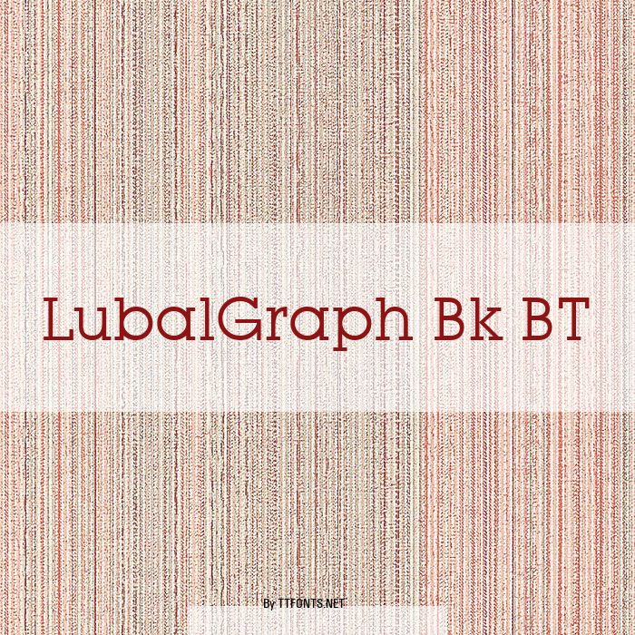 LubalGraph Bk BT example