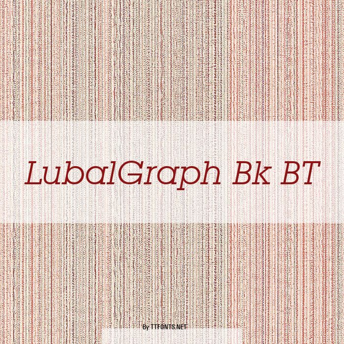 LubalGraph Bk BT example
