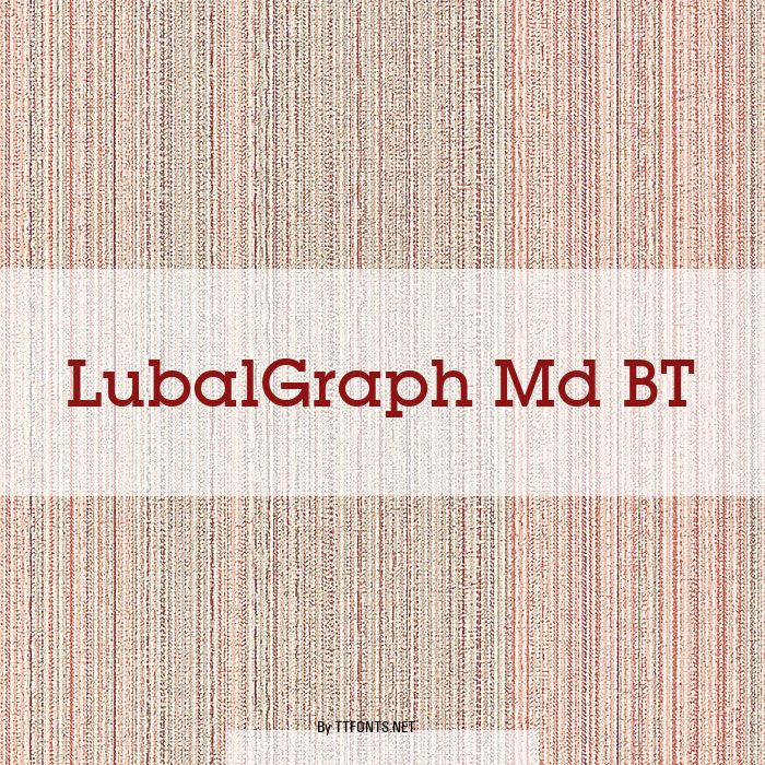 LubalGraph Md BT example