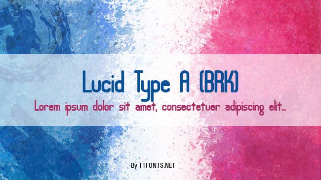 Lucid Type A (BRK) example