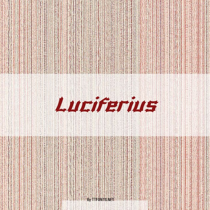 Luciferius example