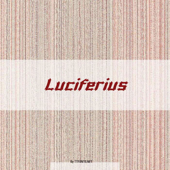 Luciferius example