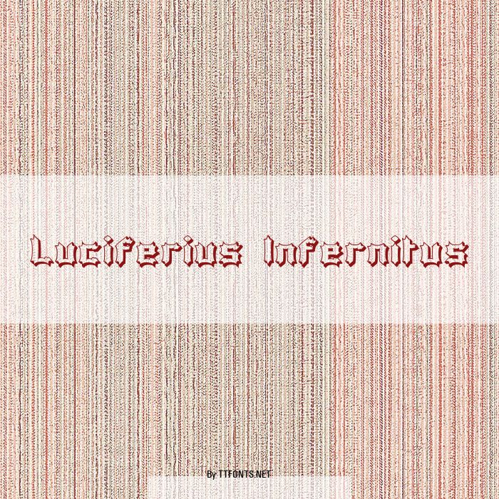 Luciferius Infernitus example