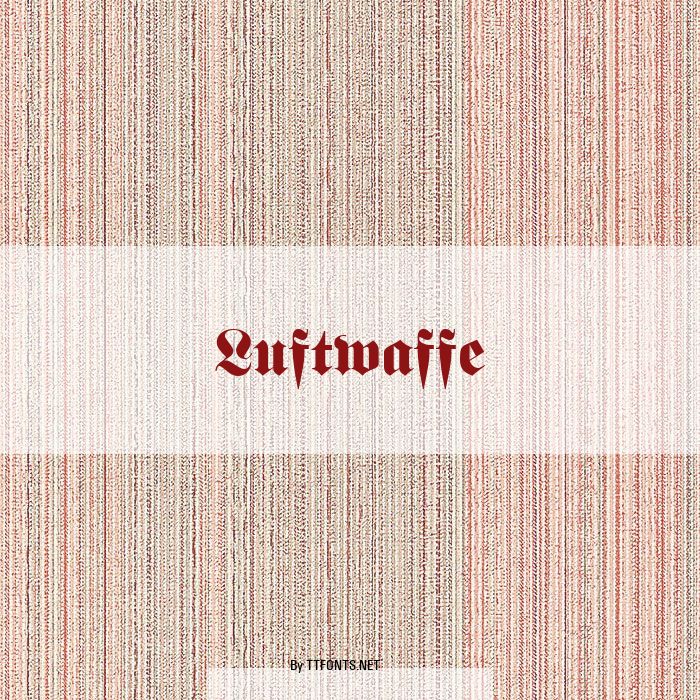 Luftwaffe example