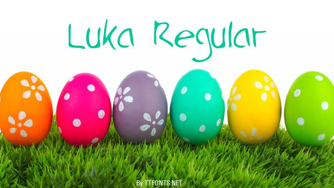 Luka Regular example
