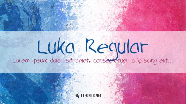 Luka Regular example