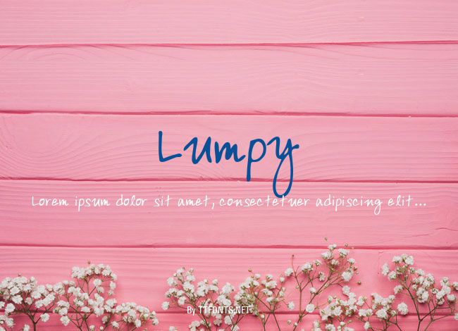 Lumpy example