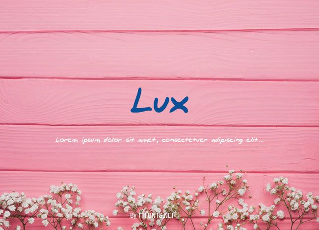 Lux example