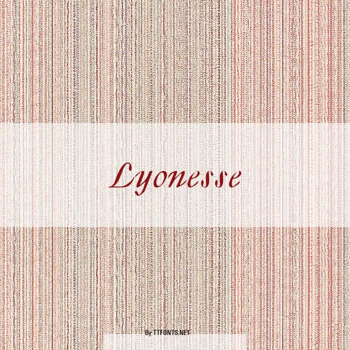 Lyonesse example