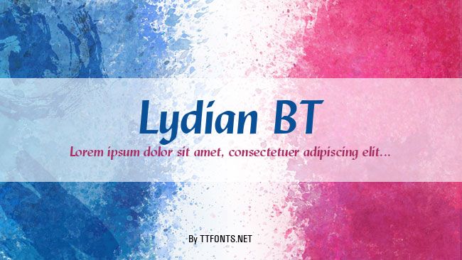 Lydian BT example