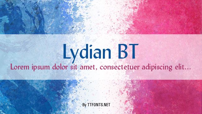 Lydian BT example