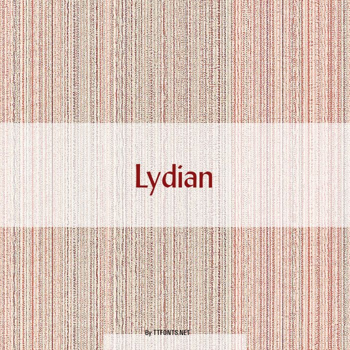 Lydian example