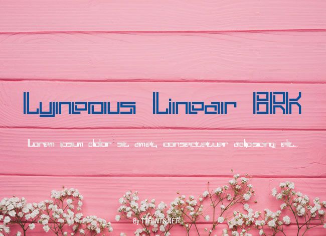 Lyneous Linear BRK example