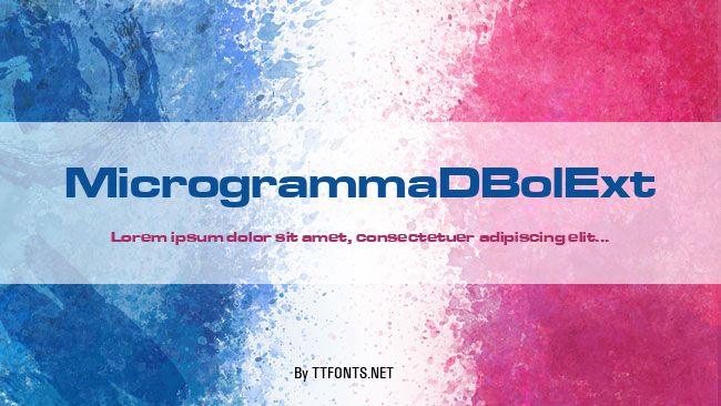 MicrogrammaDBolExt example