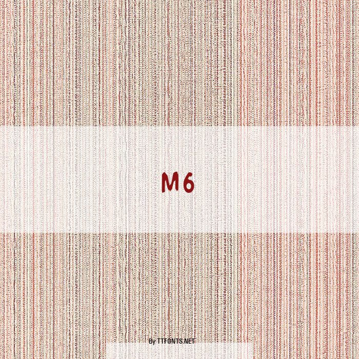 M6 example