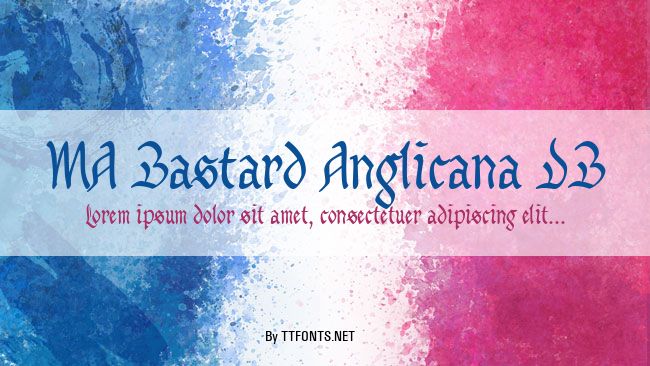 MA Bastard Anglicana DB example