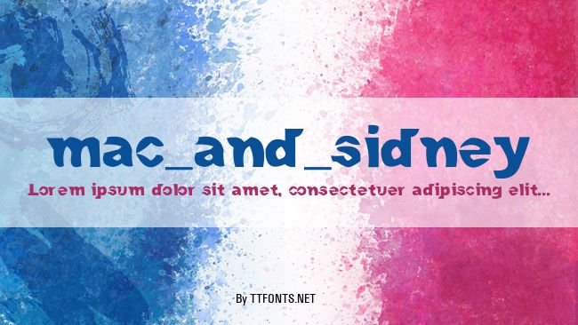 mac_and_sidney example