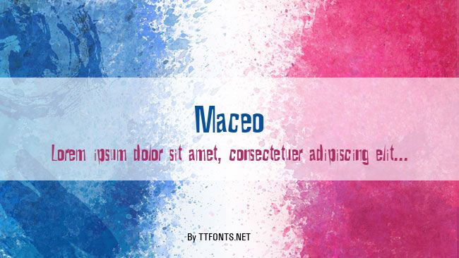 Maceo example