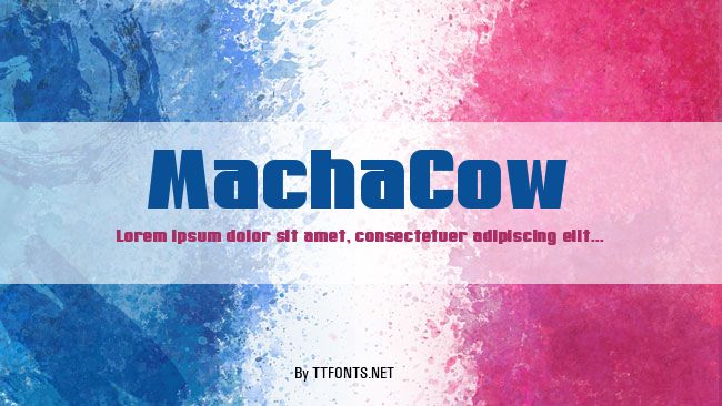 MachaCow example