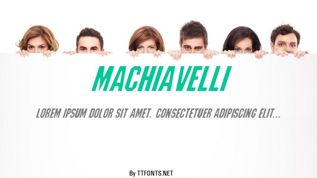 Machiavelli example