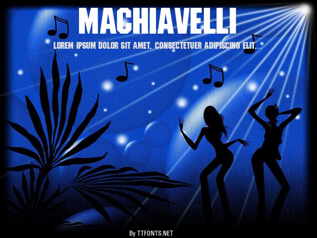Machiavelli example