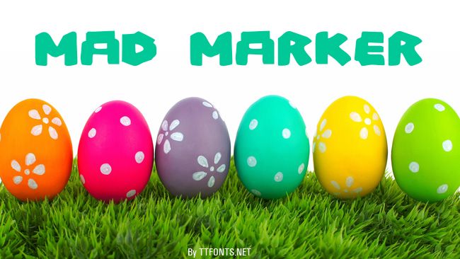 Mad Marker example