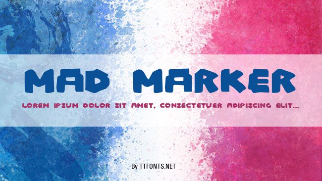 Mad Marker example