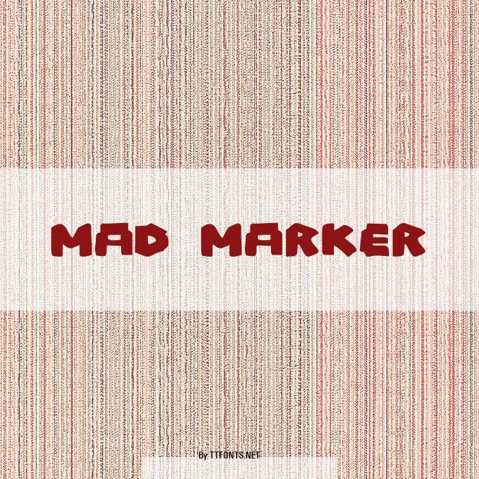 Mad Marker example