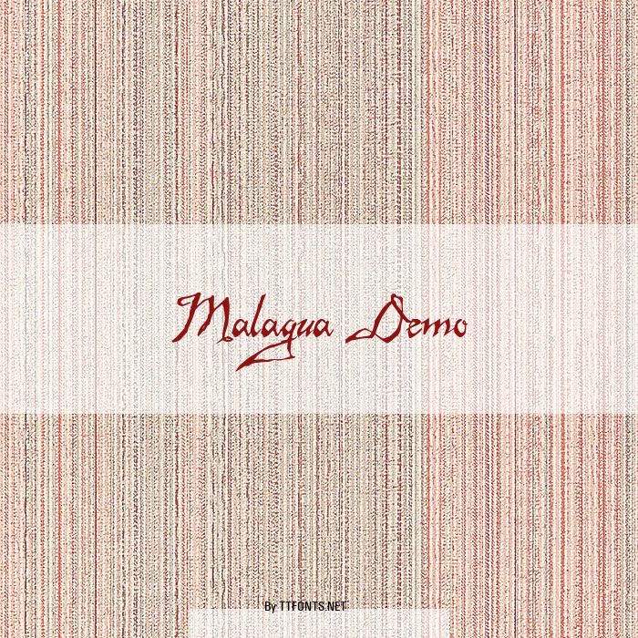 Malagua Demo example
