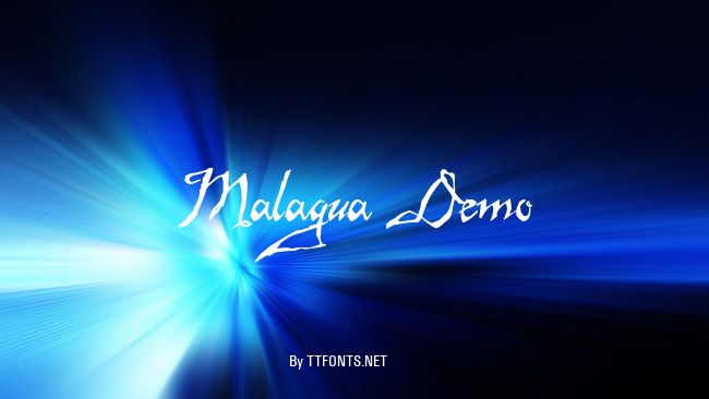 Malagua Demo example