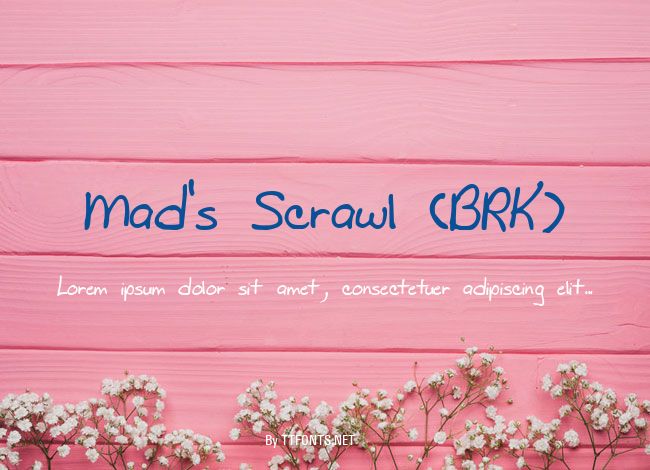 Mad's Scrawl (BRK) example