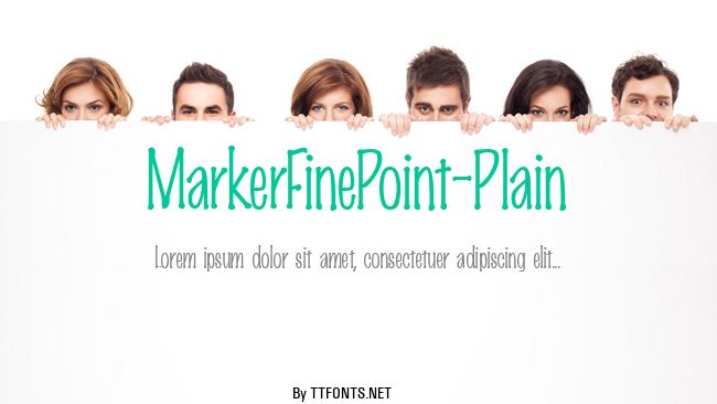 MarkerFinePoint-Plain example