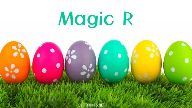 Magic R example