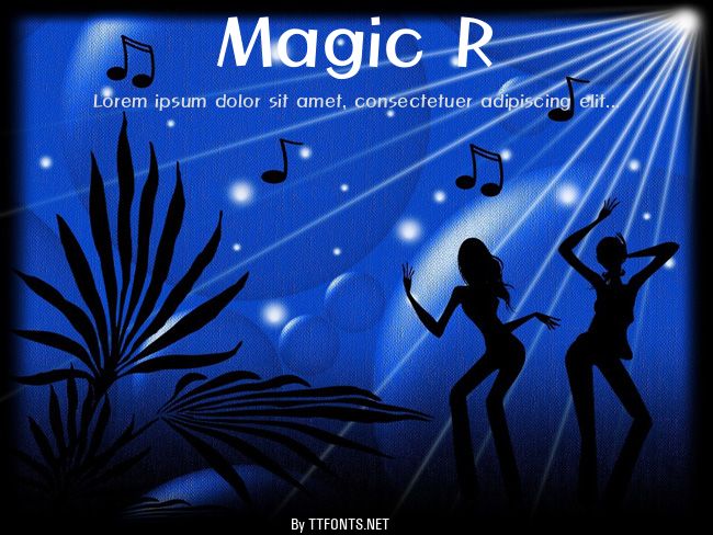 Magic R example
