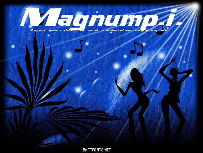 Magnump.i. example