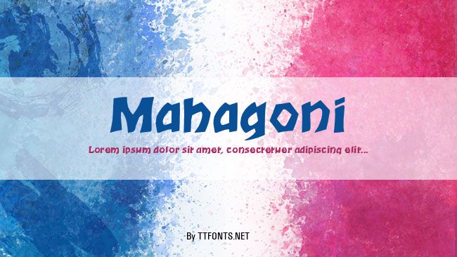 Mahagoni example