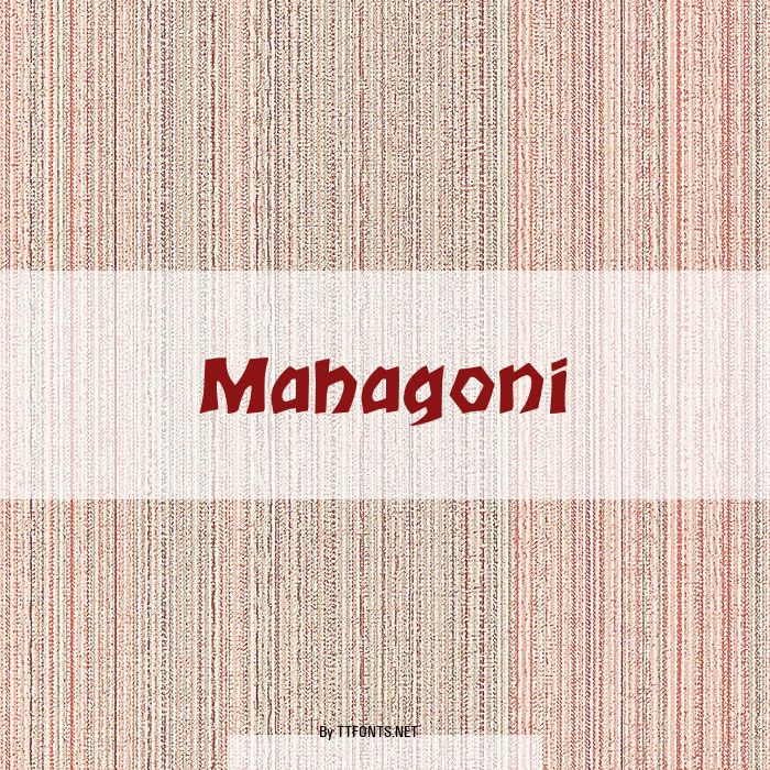 Mahagoni example