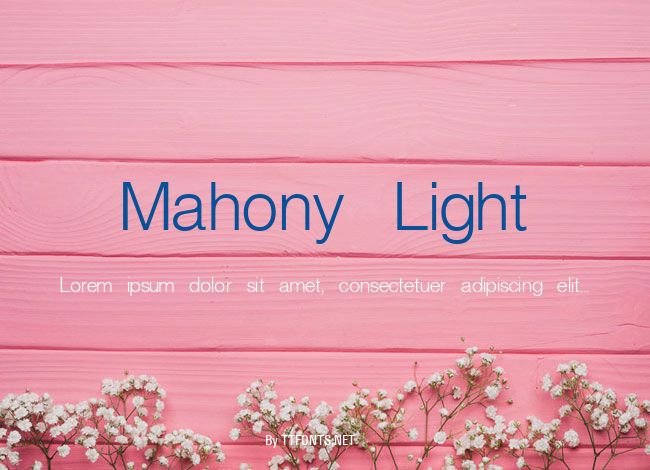 Mahony Light example