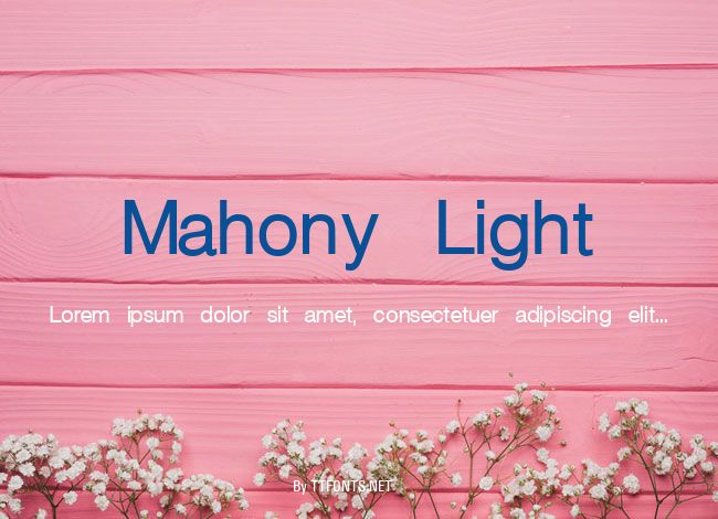 Mahony Light example