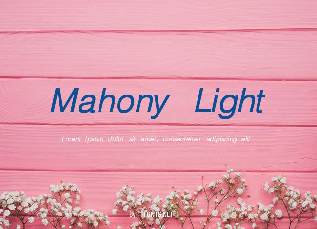 Mahony Light example