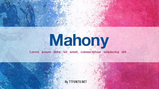 Mahony example
